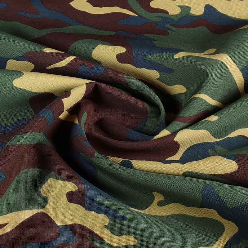 Terlenka-Stoff Camouflage Grün