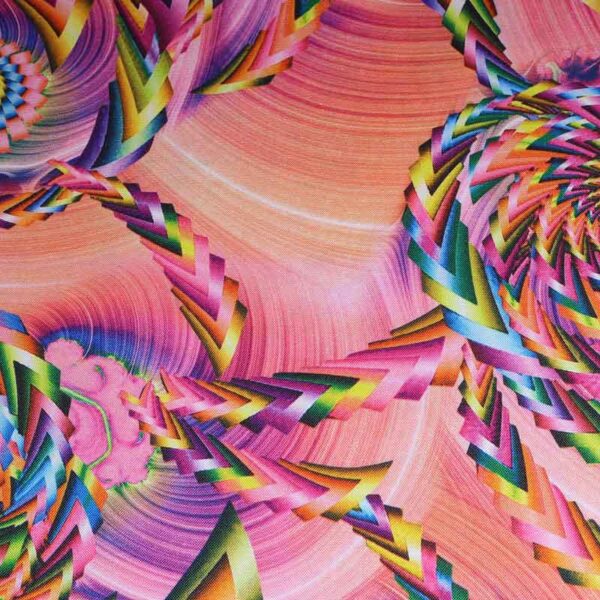 Terlenka-Stoff tornado rosa