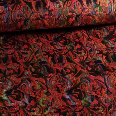 Jacquard-Stoff fantasie mehrfarbig
