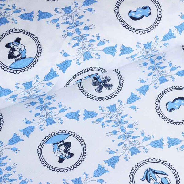 Terlenka-Stoff Delfts Blau