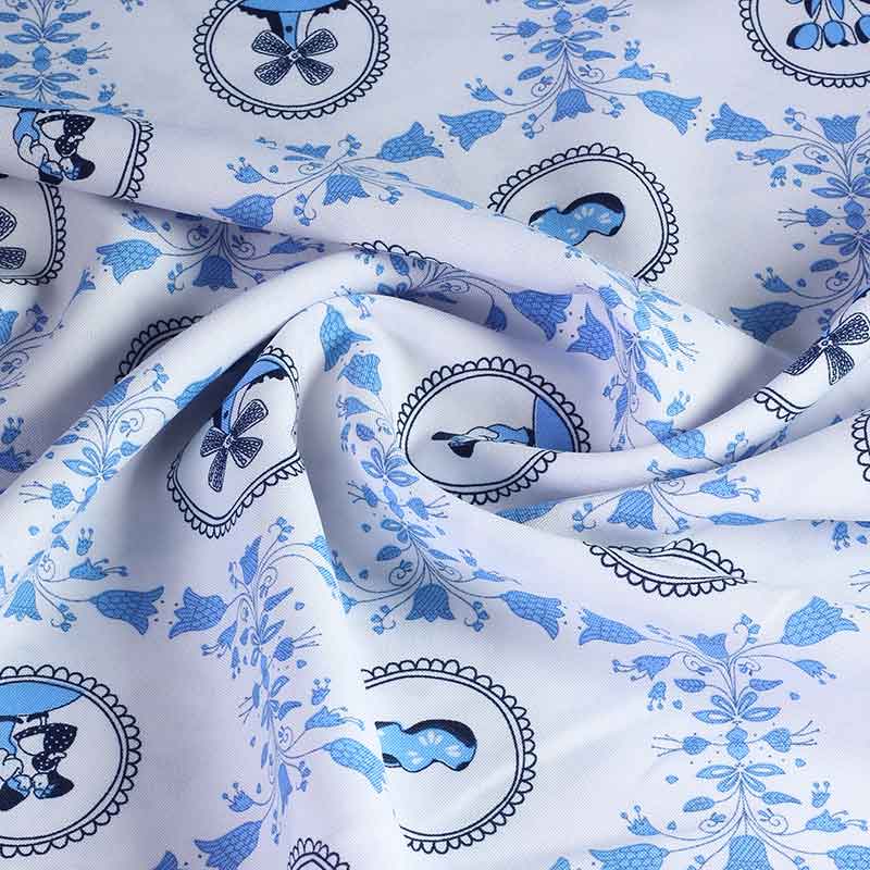 Terlenka-Stoff Delfts Blau