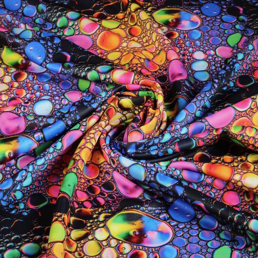 Tricot-Stoff Splash digital bedruckt