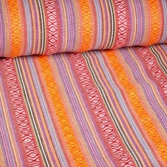 Mexico-Stoff multicolor orange