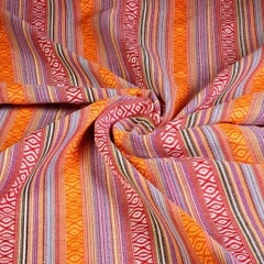Mexico-Stoff multicolor orange