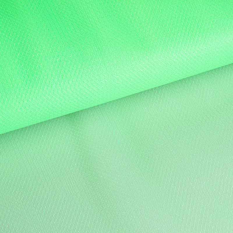 Tüll Zickzack Glitter fluor grün