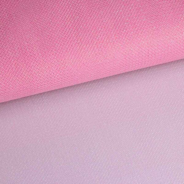 Tüll Zickzack Glitter rosa