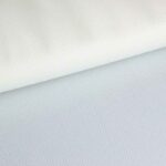Tule zigzag glitter wit