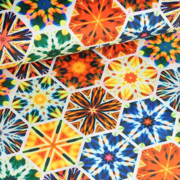 Velvet-Stoff digital bedruckt Fantasie-Dessin