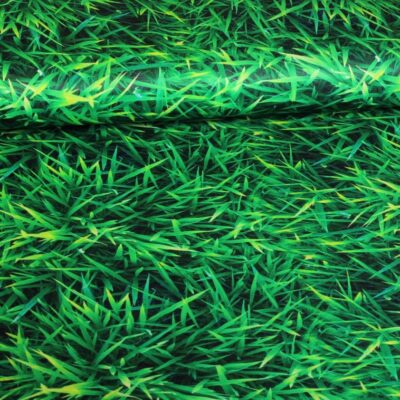 Tricot-Stoff Gras digital bedruckt