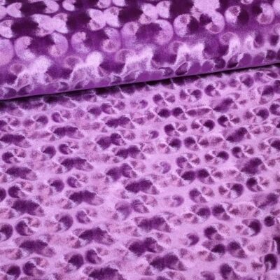 Velvet-Stoff lila