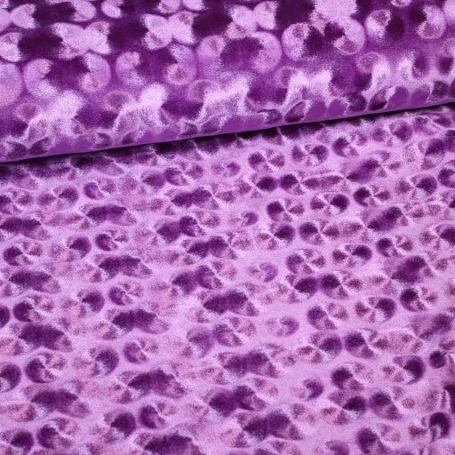 Velvet-Stoff lila