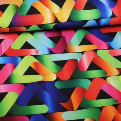 Terlenka-Stoff Dreieck Multicolor