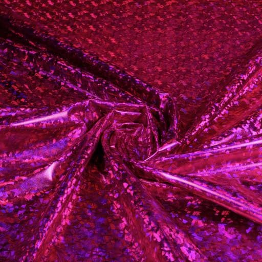 Jersey Hologram fuchsia