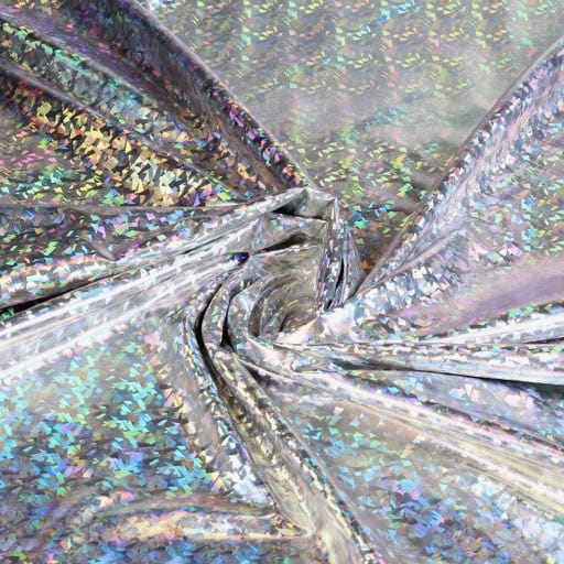Jersey Hologram silber