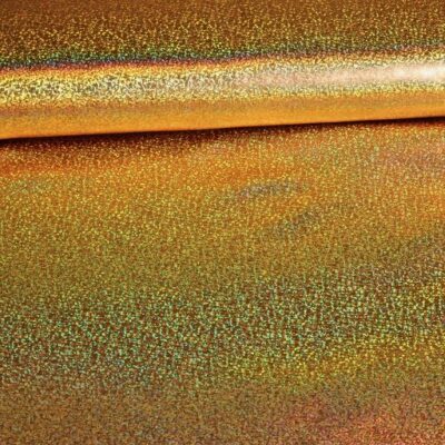Jersey Stretch Hologram gold