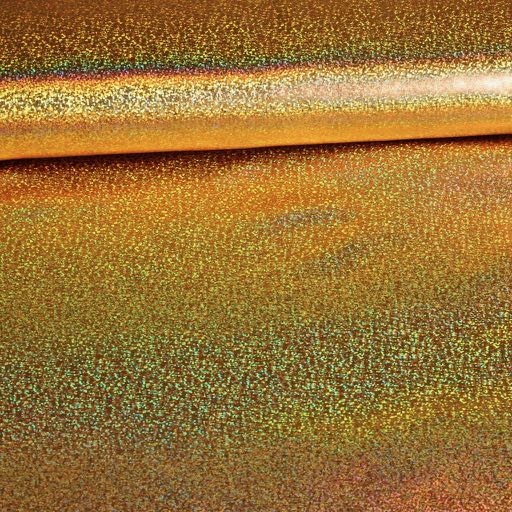 Jersey Stretch Hologram gold