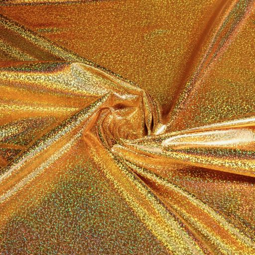 Jersey Stretch Hologram gold