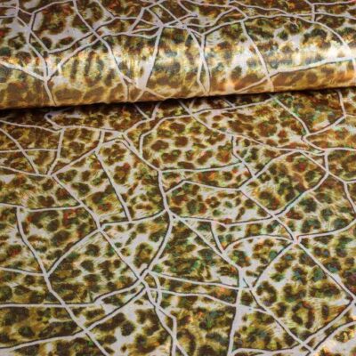 Jersey stretch Cheetah foil