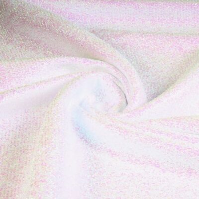 Glitter Jersey weiß