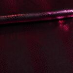 Jersey stof zwart fuchsia foil