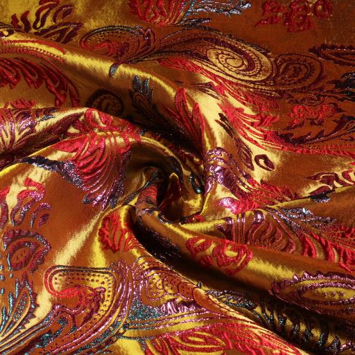 Brokat Jacquard Fantasie gold