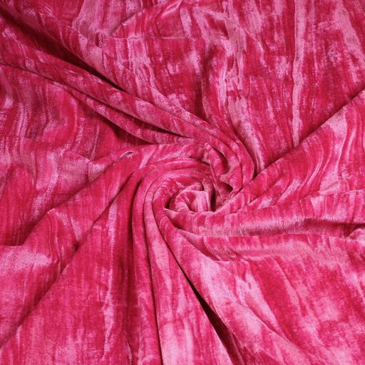 Glanz-Stretch-Velvet fuchsia