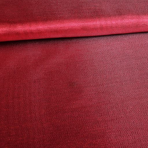 Fancy Organza Crepe Stoff rot