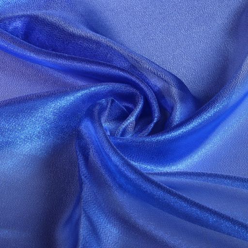 Fancy Organza Crepe kobalt