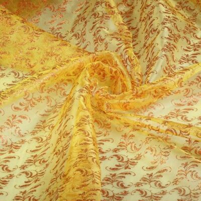 Organza-Stoff gold