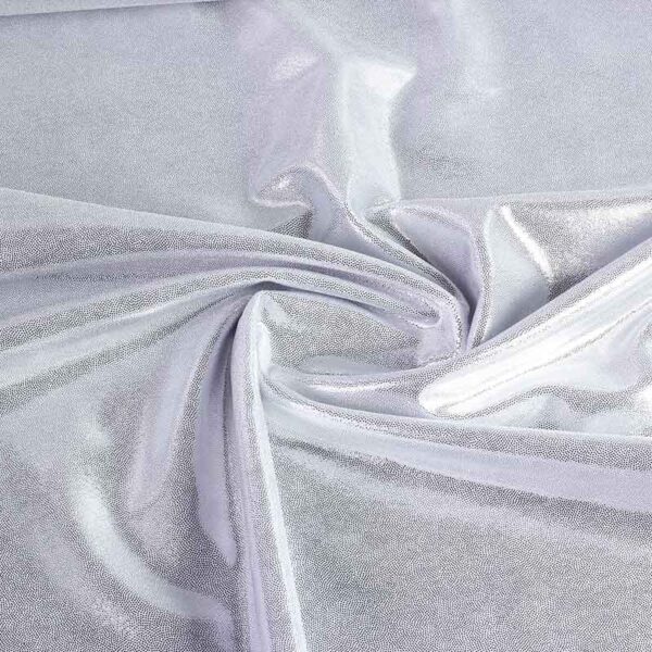 Mystique Foil Stoff silber