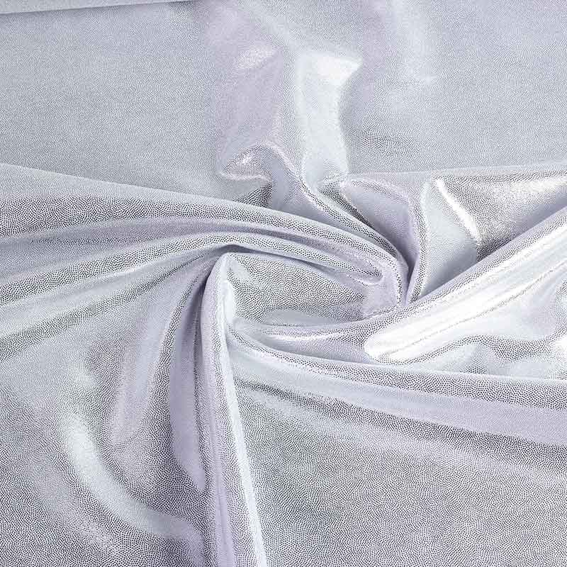 Mystique Foil Stoff silber