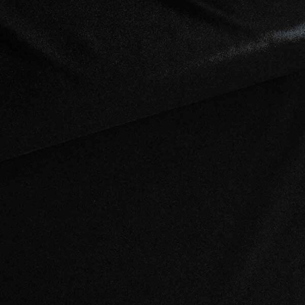 Mystique Foil Stoff schwarz