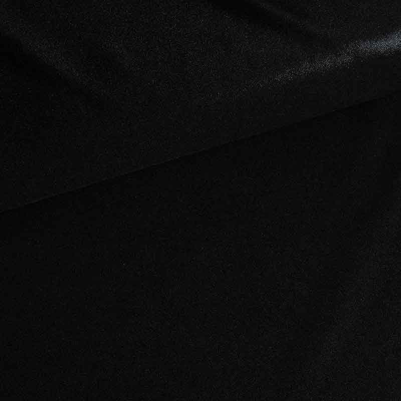 Mystique Foil Stoff schwarz