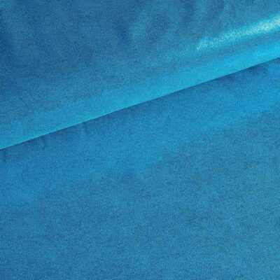Mystique Foil Stoff aqua