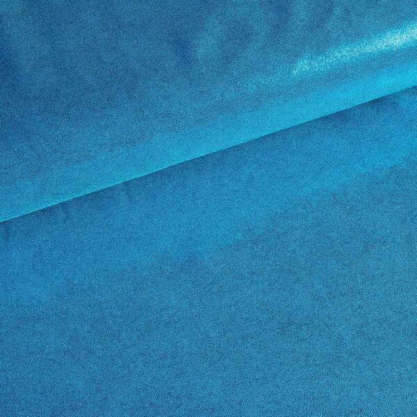 Mystique Foil Stoff aqua