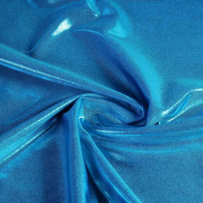 Mystique Foil Stoff aqua