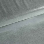 Mystique foil stof donker zilver