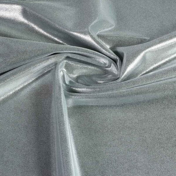 Mystique Foil Stoff dunkelsilber