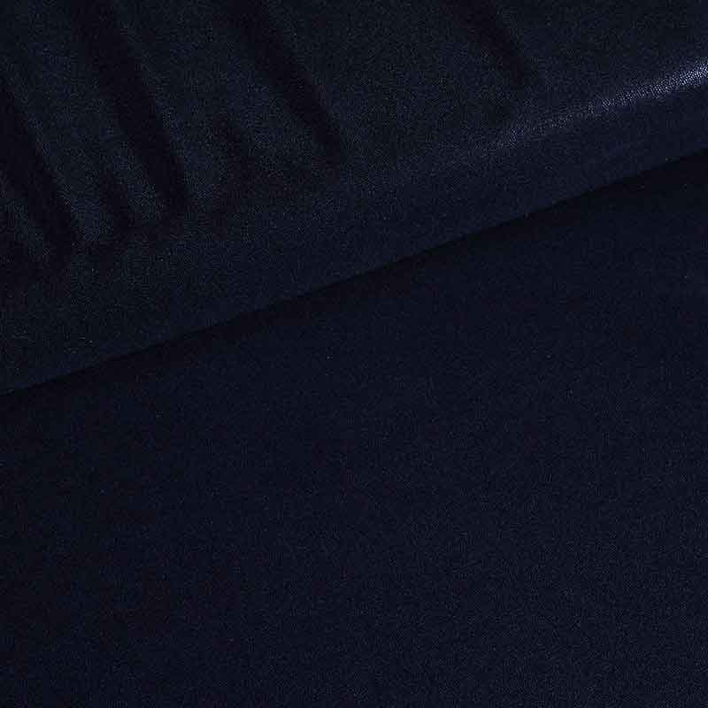 Mystique Foil Stoff dunkelblau