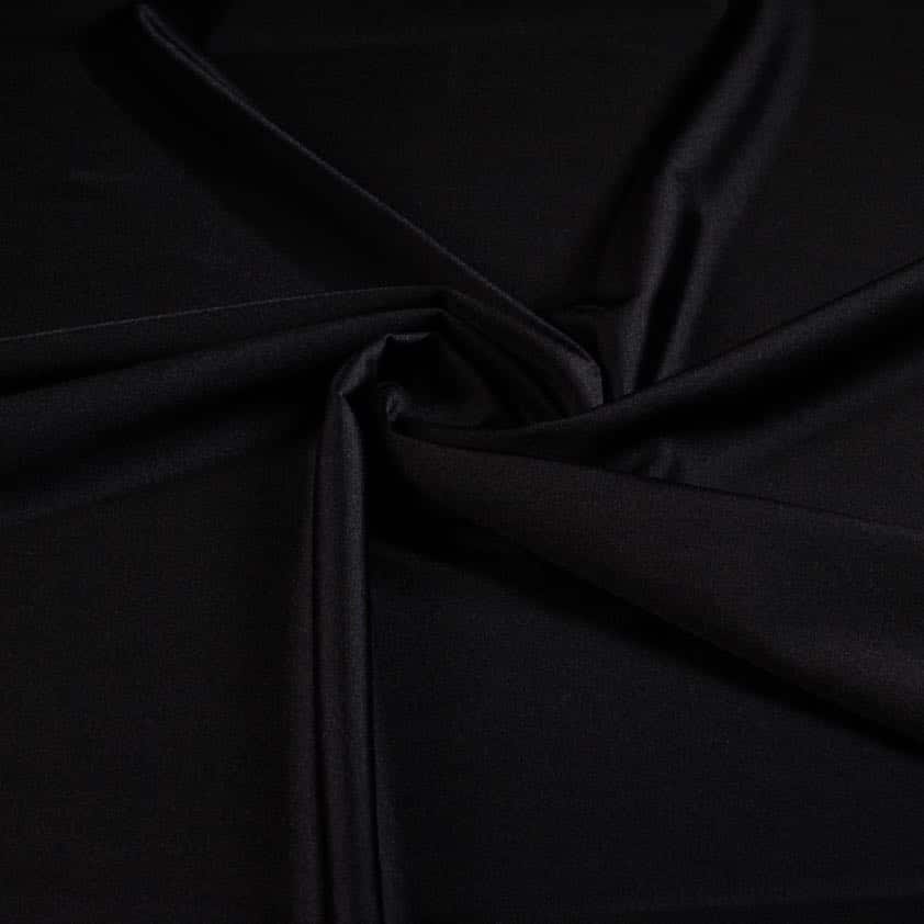 Lycra-Badestoff schwarz