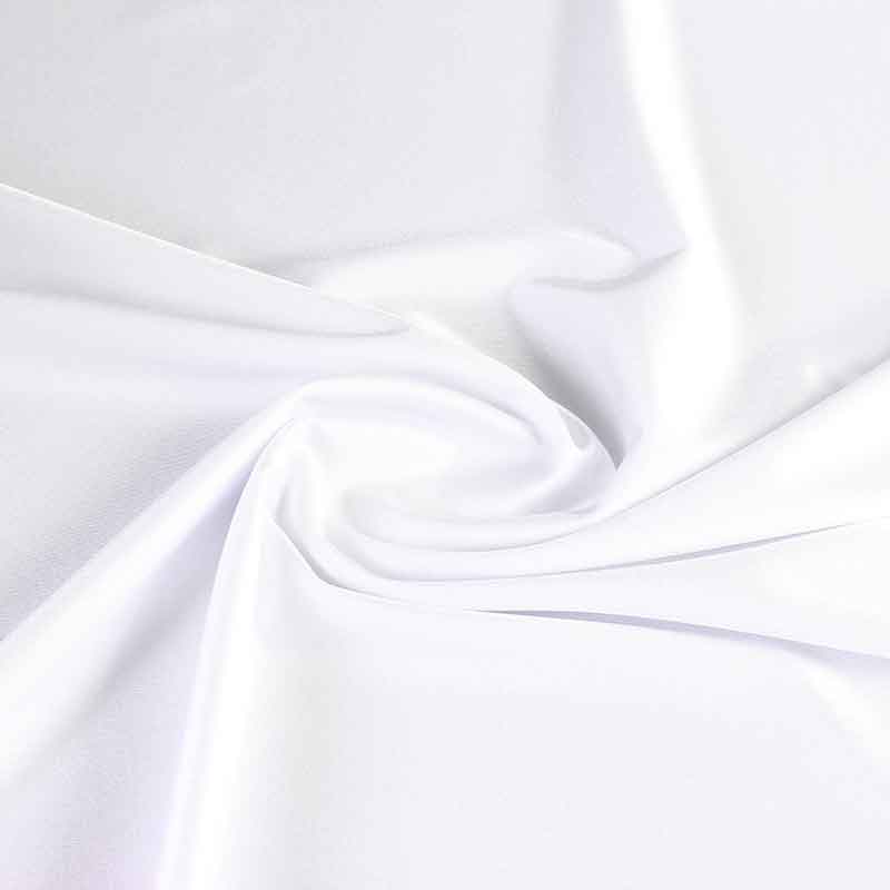 Lycra-Badpakstoff weiß