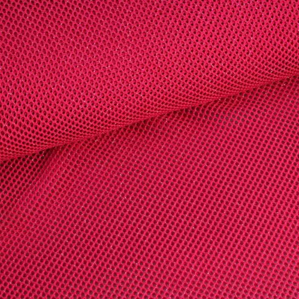 Elastischer Glitzernetzstoff fuchsia