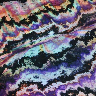 Stretch 4 Way Stoff Dynamic Foil lila