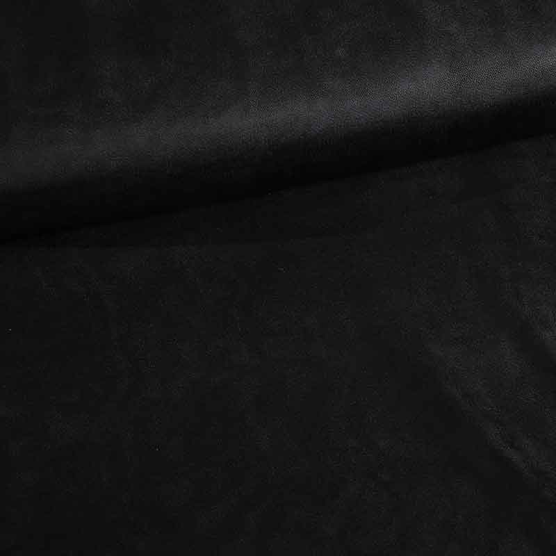 Washed Look Stoff schwarz