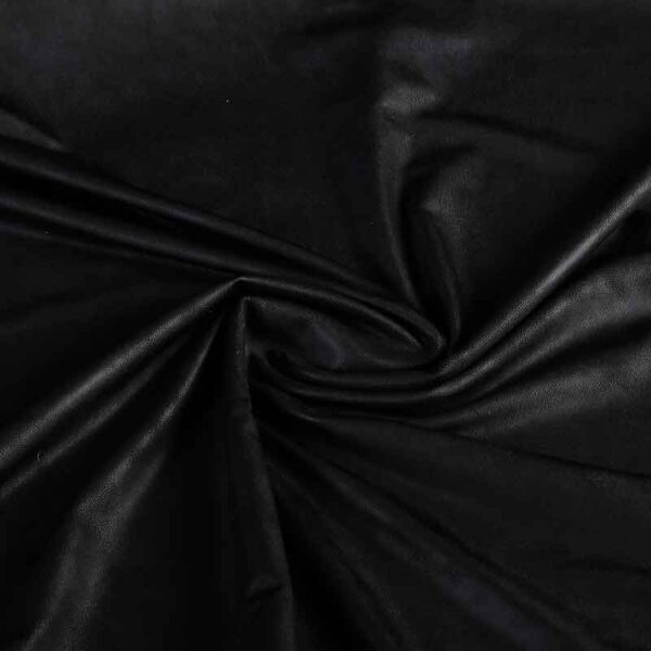 Washed Look Stoff schwarz
