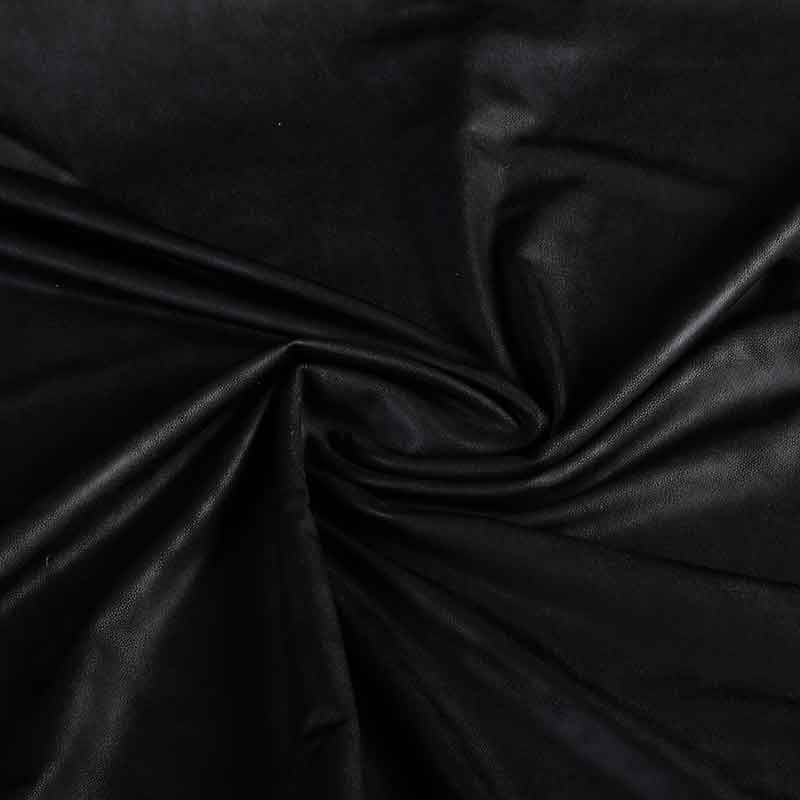 Washed Look Stoff schwarz