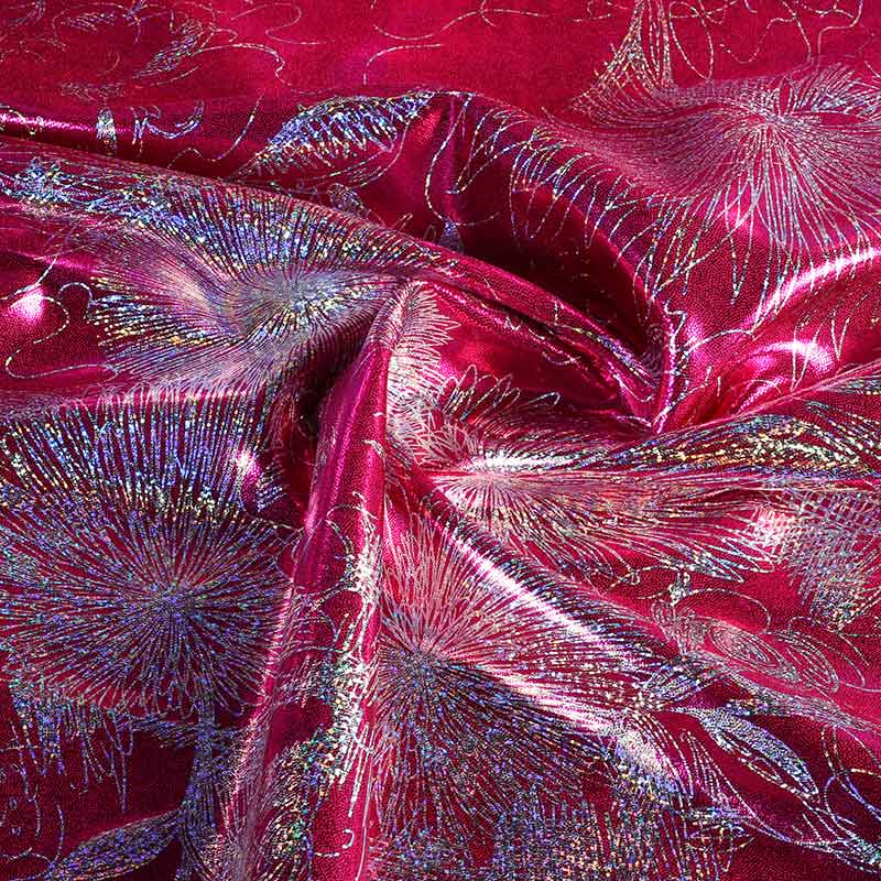 Stretch 4-Way Japan Folienstoff fuchsia