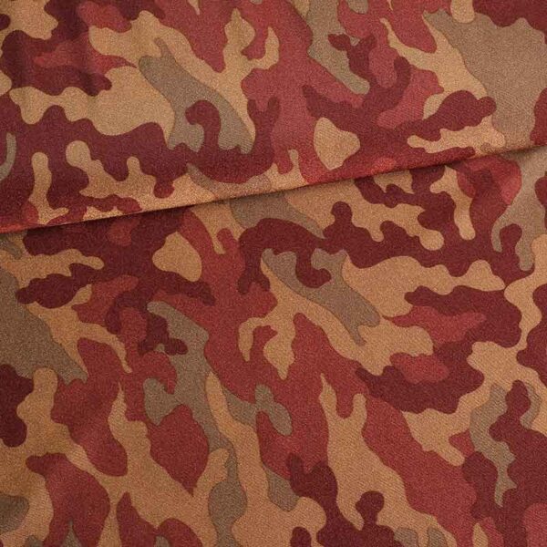 Stretch 4 Way Stoff Camouflage Militärgrün