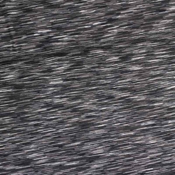 Tricot-Stretchstoff grau melange