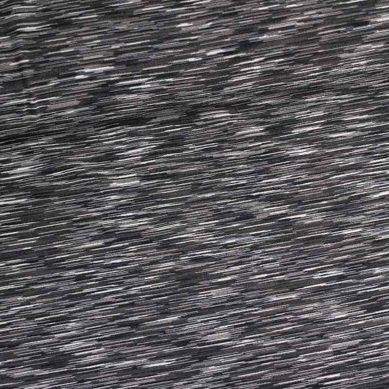 Tricot-Stretchstoff grau melange